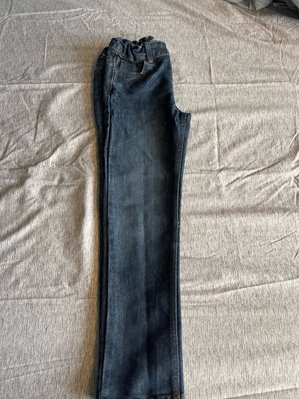 Denim&Co Men's Slim Straight Dark Blue Jeans